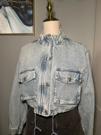 EMMA CROPPED DENIM JACKET
