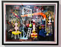 Image 2 of J. Otto Seibold "I WATCH A LOT OF BASKETBALL" print