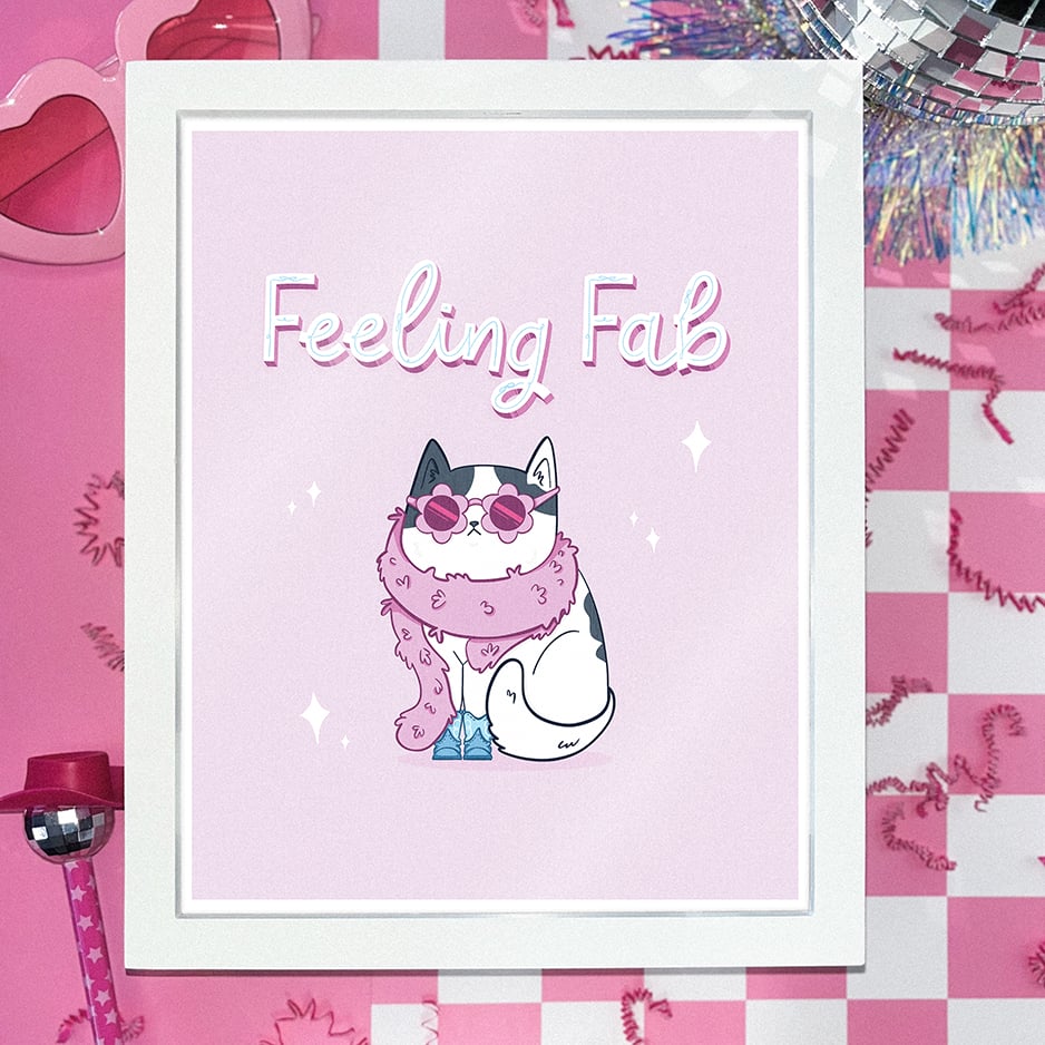 Image of Feeling Fab – Art Print
