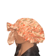 Image 2 of Orangie-Peach Soufflé Ribbon Tie