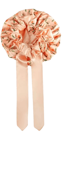 Image 5 of Orangie-Peach Soufflé Ribbon Tie