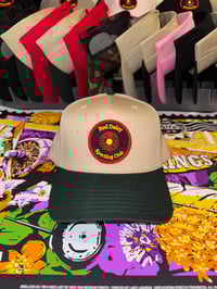 Image 2 of RDSC two tone patch hat FOREST GREEN/ KHAKI
