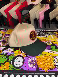 Image 1 of RDSC two tone patch hat FOREST GREEN/ KHAKI
