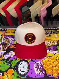 Image 2 of RDSC two tone patch hat RED/NUDE
