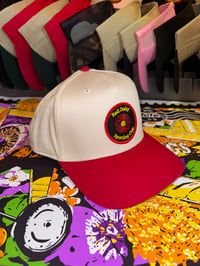 Image 1 of RDSC two tone patch hat RED/NUDE