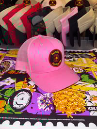 Image 1 of RDSC pink trucker patch hat 
