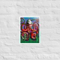 Image 2 of frenzy - 12x16" print