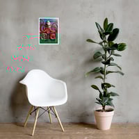 Image 4 of frenzy - 12x16" print