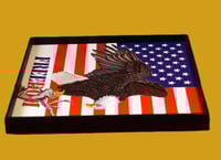 Image 7 of Hand Carved Wooden Golden Eagle