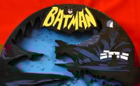 Image 5 of Batcave 3D Wooden Diorama Hanging Wall Décor
