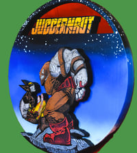 Image 3 of Wolverine VS Juggernaut 3D Hand Crafted Wooden Wall Hanging Artwork