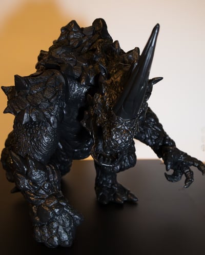 Image of Stonemaw Black Sofubi Blank