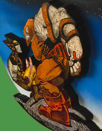 Image 9 of Wolverine VS Juggernaut 3D Hand Crafted Wooden Wall Hanging Artwork
