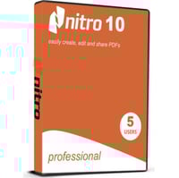 Nitro PDF Pro 10 Key (Lifetime / 5 PCs)