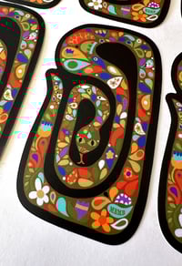 Image 3 of Scandi Snake- weatherproof sticker