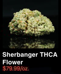 Image 1 of Sherbanger THCA Flower