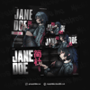 JEAN DOE PRINT / ACRYLIC STAND / MOUSE PAD (PRE ORDER)
