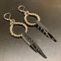 Image 2 of SPIRIT | Black Cherry Shy Spirit Earrings 