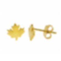 Image 2 of Maple Leaf Earrings