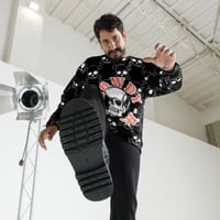 Image 4 of Skull & Crossbones Punk Sweatshirt from Rowdy Rag's 