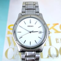 Image 3 of 2000 Seiko Quartz Steel Dress Watch (7N32-0150)
