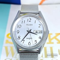 Image 3 of 1979 Alba/Seiko Quartz Silver Dial Day-Date (Y504-8010)