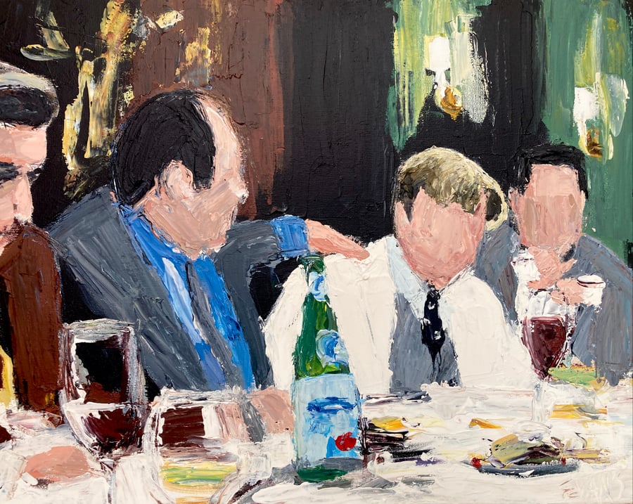 Image of Ralph’s joke (original on canvas)