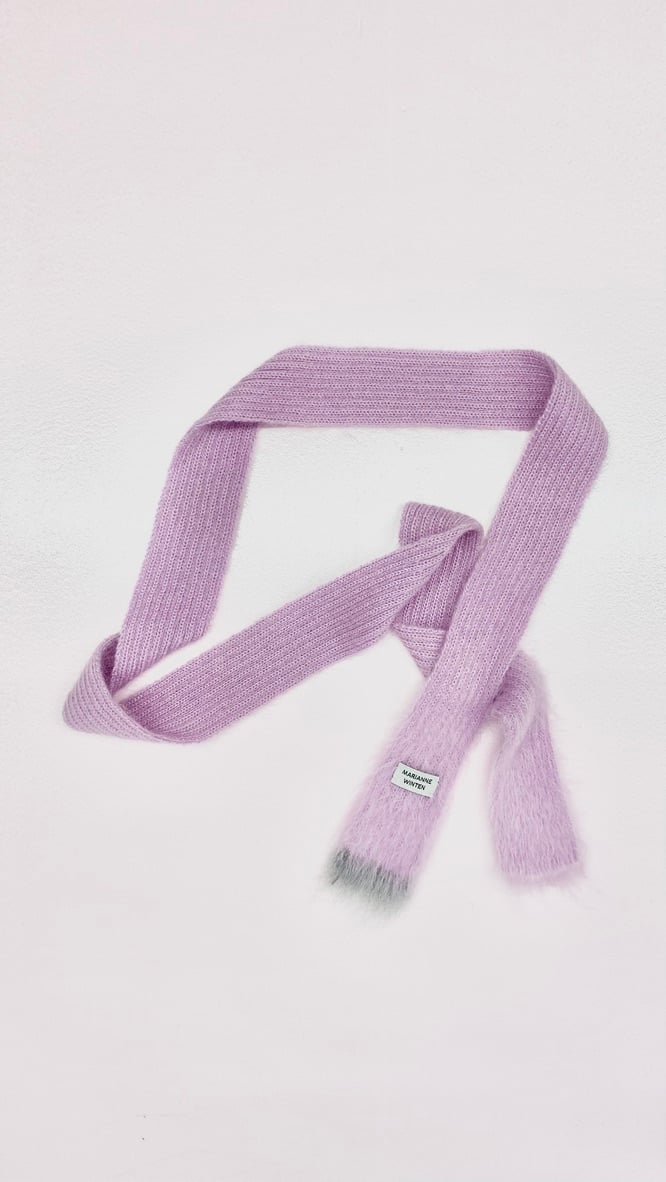 Image of Winny Scarf - Pink + Grey
