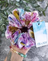 Image 1 of Luxury Silk Velvet Scrunchie (#18)