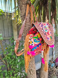 Image 16 of LA -Mini Back Pack-  adjustable straps and top handle