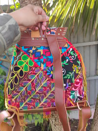 Image 6 of LA -Mini Back Pack-  adjustable straps and top handle