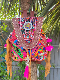 Image 1 of LA -Mini Back Pack- adjustable straps & handle