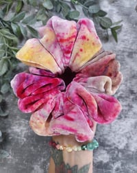Image 1 of XL Luxury Silk Velvet Scrunchie (#21)
