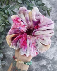 Image 4 of XL Luxury Silk Velvet Scrunchie (#21)