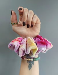 Image 3 of XL Luxury Silk Velvet Scrunchie (#21)