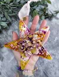 Image 4 of Embellished Star Ornament (#1 )