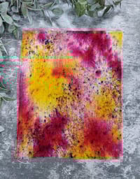 Image 4 of Pack of 5 Hand Dyed Silk Velvet Fabric (#1)