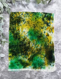 Image 5 of Pack of 5 Hand Dyed Silk Velvet Fabric (#1)
