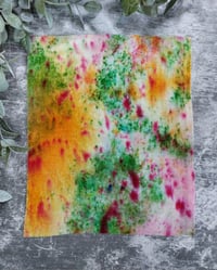 Image 6 of Pack of 5 Hand Dyed Silk Velvet Fabric (#1)