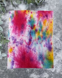 Image 2 of Pack of 5 Hand-dyed Silk Velvet Fabric (#2)