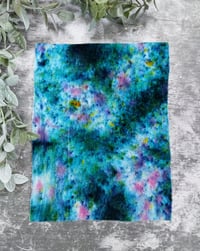 Image 4 of Pack of 5 Hand-dyed Silk Velvet Fabric (#2)
