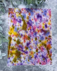 Image 5 of Pack of 5 Hand-dyed Silk Velvet Fabric (#2)