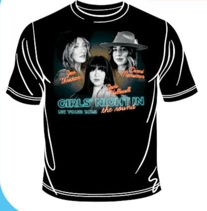 Image of Girls Night In 2025 Tour Tee