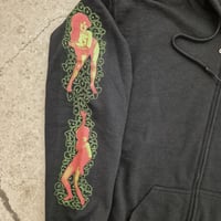 Image 2 of The Cramps "Smell of Female" zipper hoodie