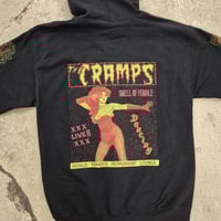 Image 5 of The Cramps "Smell of Female" zipper hoodie