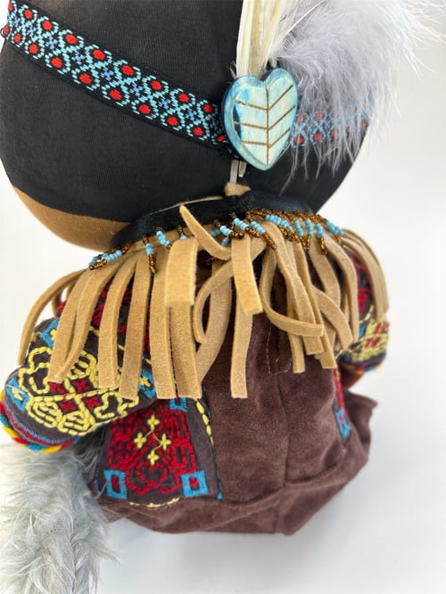 Image of Cheyenne and Wilf the Wolf