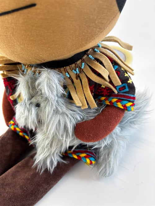 Image of Cheyenne and Wilf the Wolf