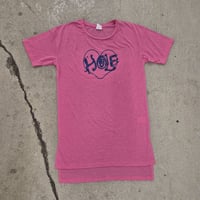 Image 1 of Hole one off long line pink tee