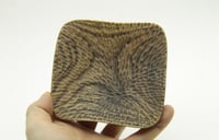 Image 1 of Hand-carved caragach plate for serving and interior decoration