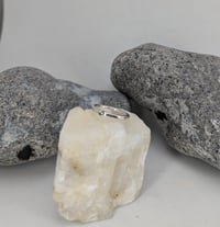 Image 1 of Emerald silver and gold ring